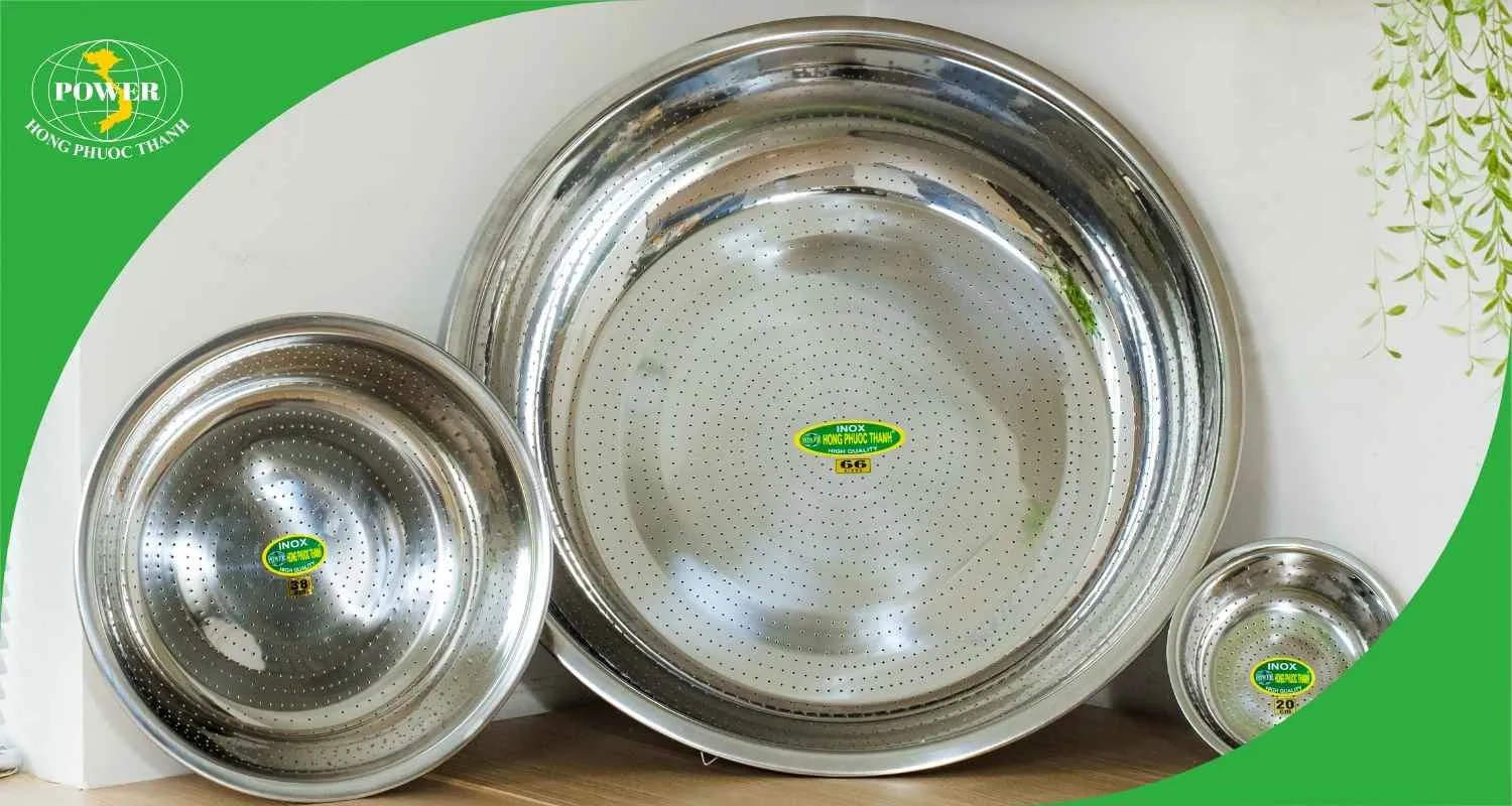 Rổ rá inox tiện dụng