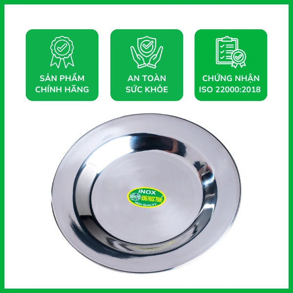 Dĩa inox 201 bền bỉ