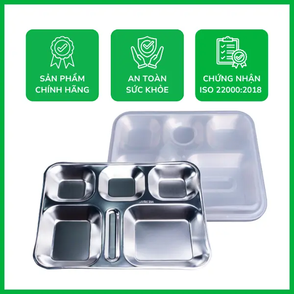 khay cơm 5 ngăn giá rẻ