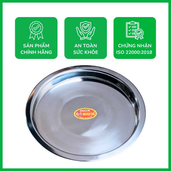 Khay cồn tròn inox 430 giá cạnh tranh