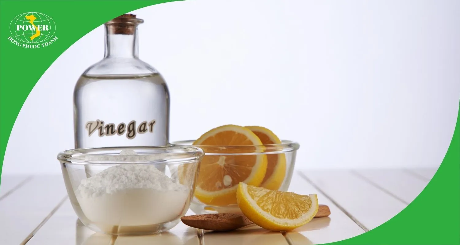 Sử dụng giấm để đánh bóng