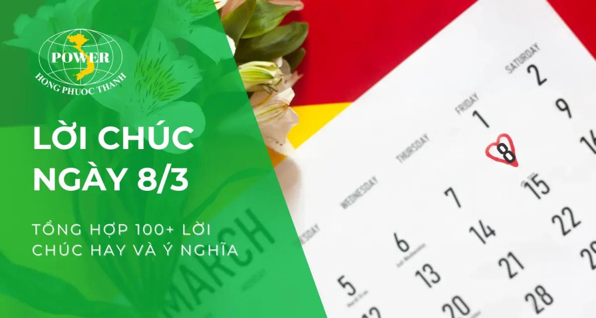 101+ lời chúc 8/3 ngắn gọn, ý nghĩa nhất năm 2026