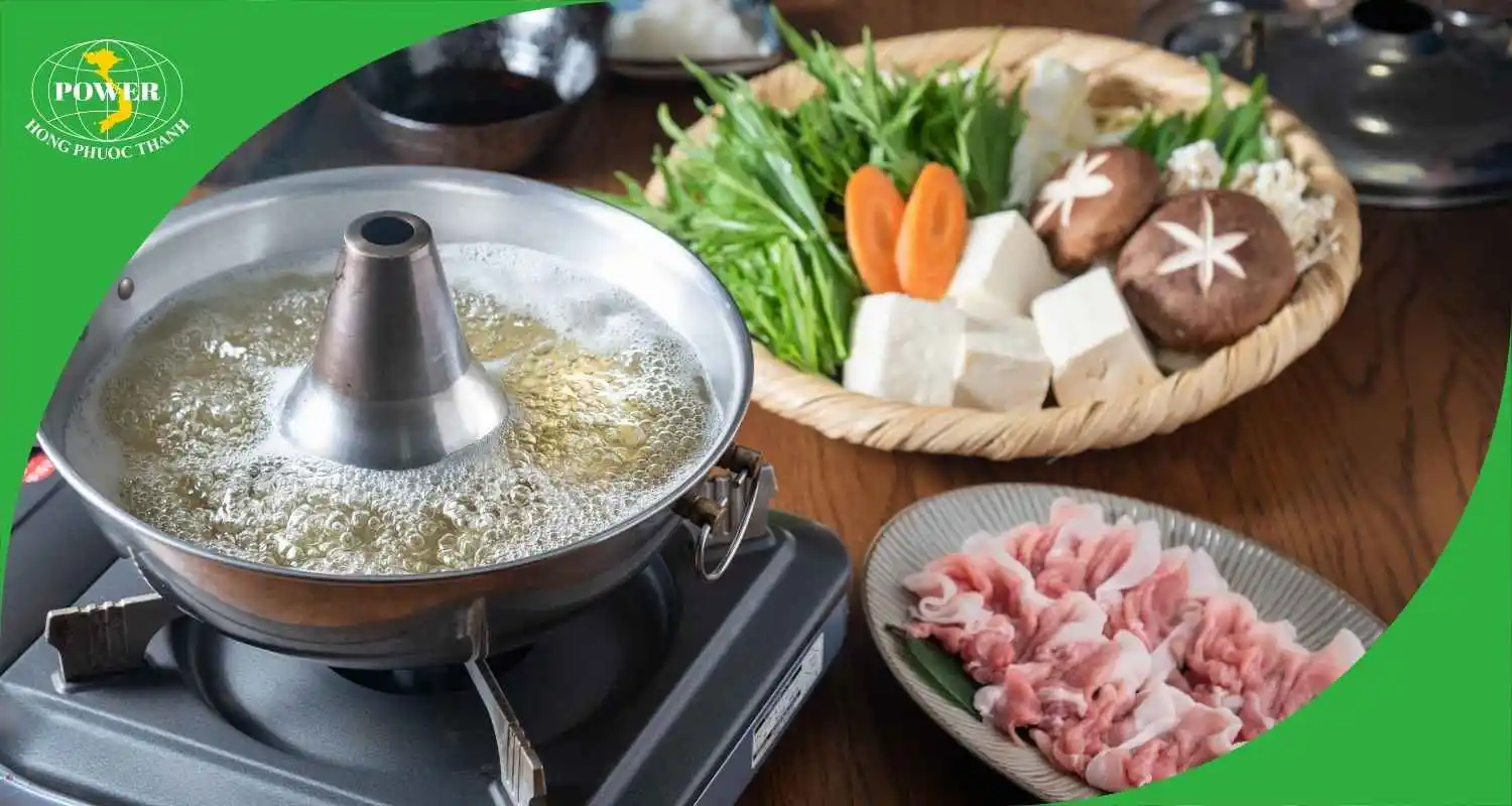 Các nguyên liệu chính của lẩu cù lao
