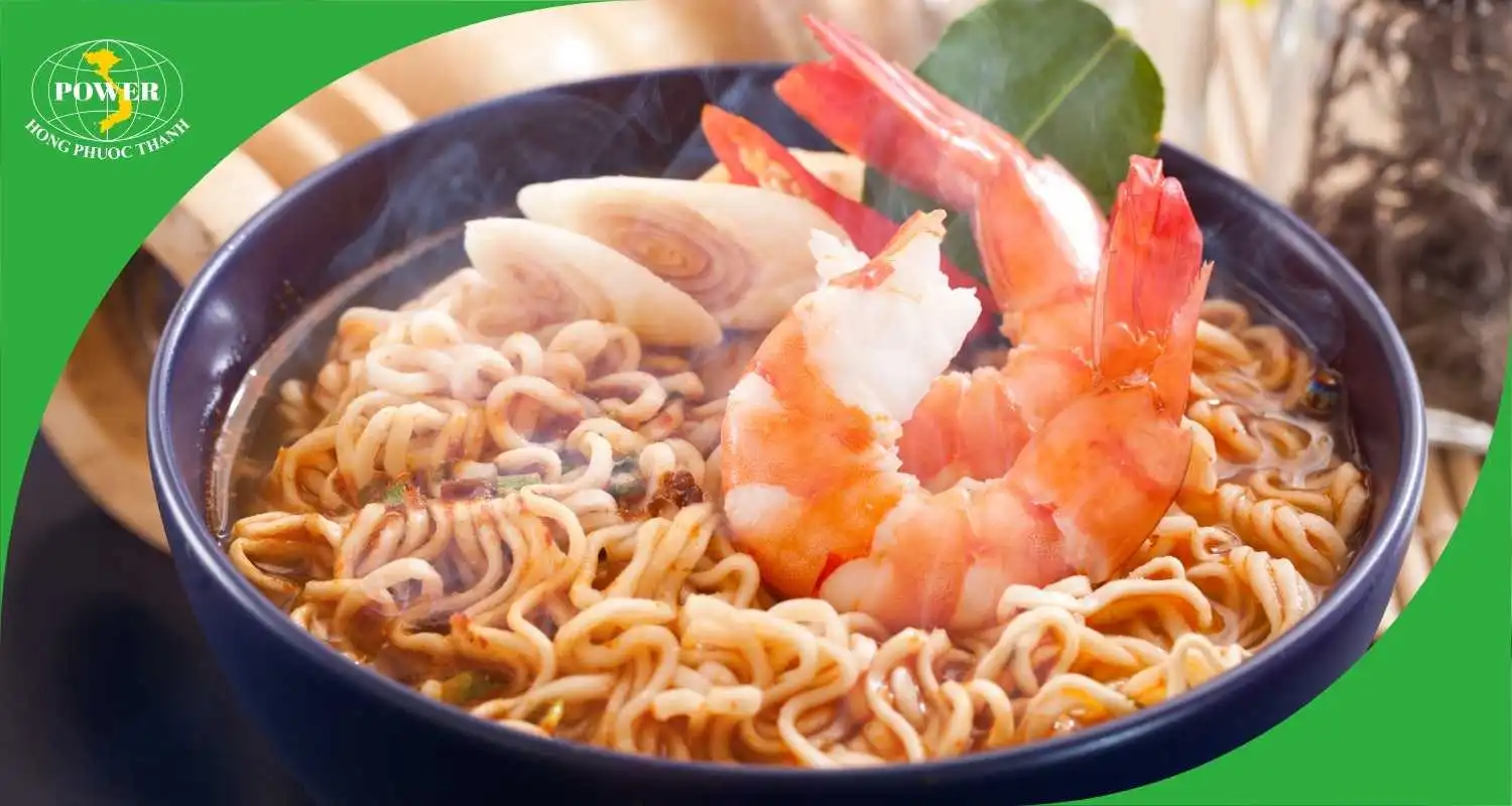 Mì tôm, đồ ăn nhanh quen thuộc