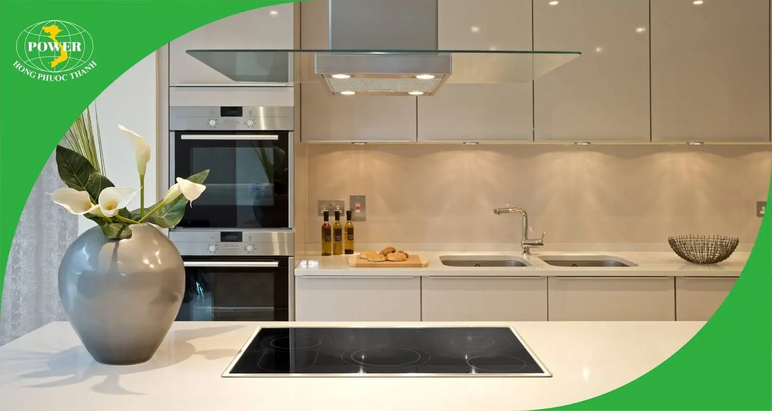 Bếp mở kết hợp đảo bếp