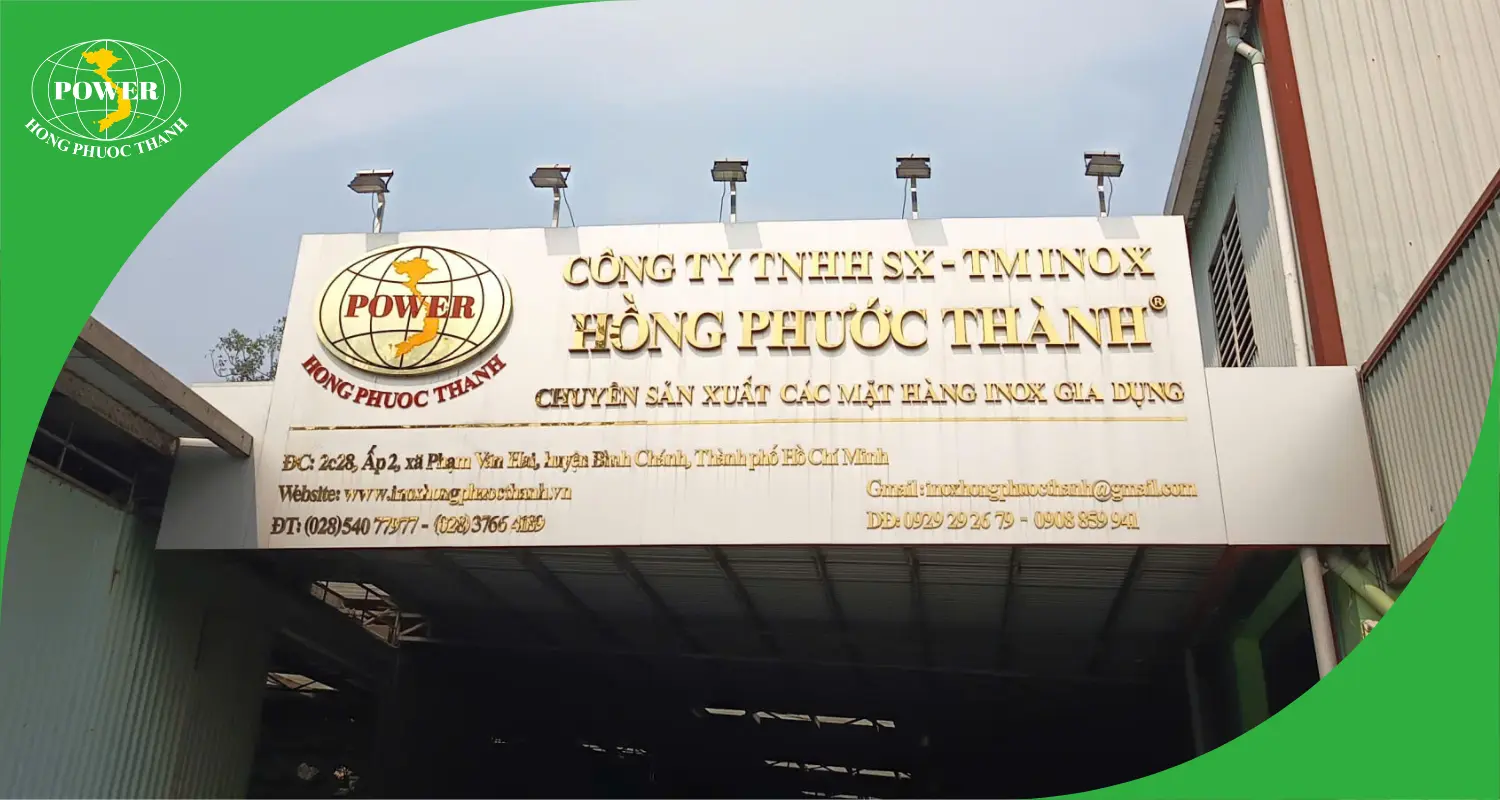 Xưởng Inox Hồng Phước Thành