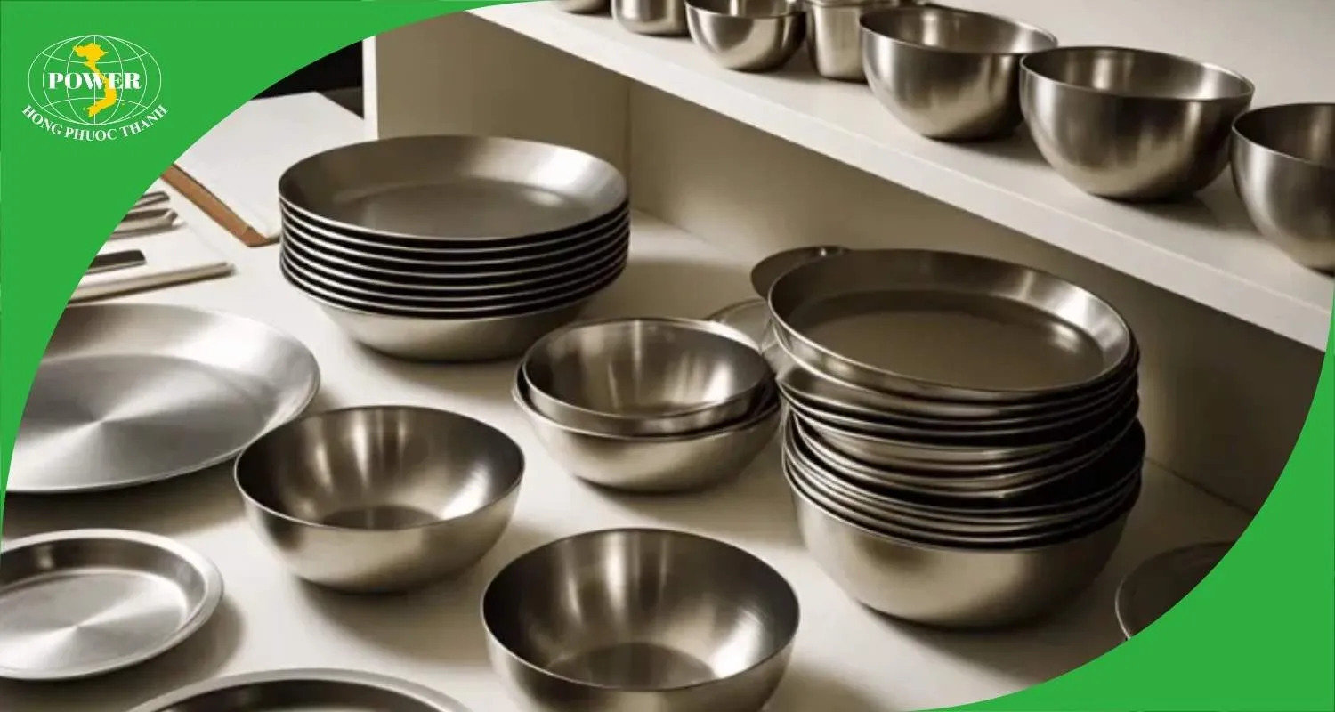 Bộ bát đĩa inox