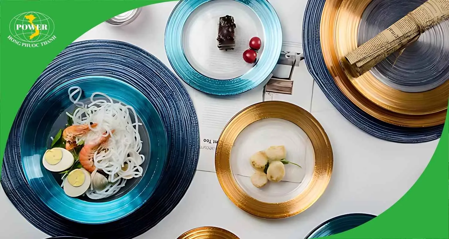 Bát đĩa thủy tinh