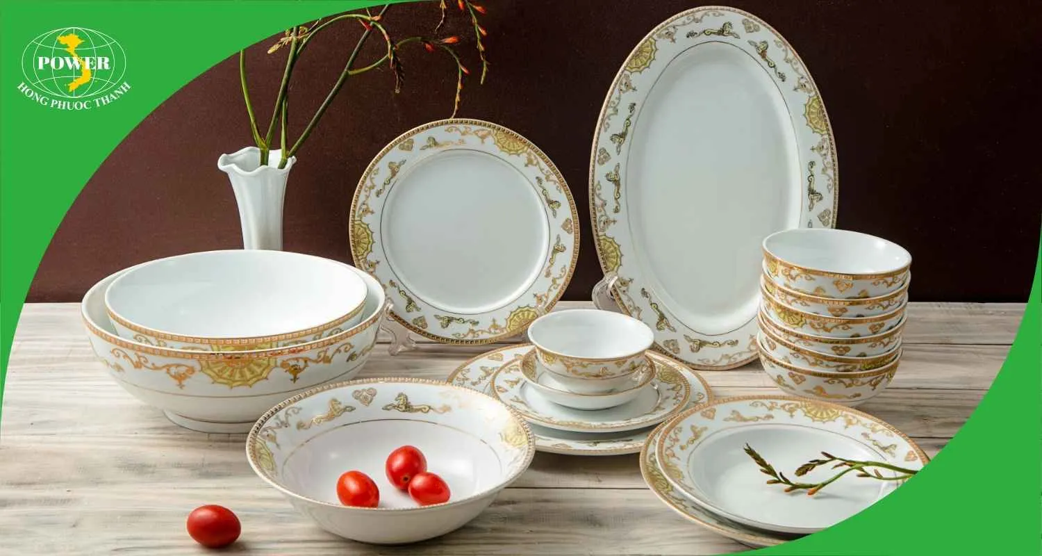 Bộ bát đĩa kiểu Ý