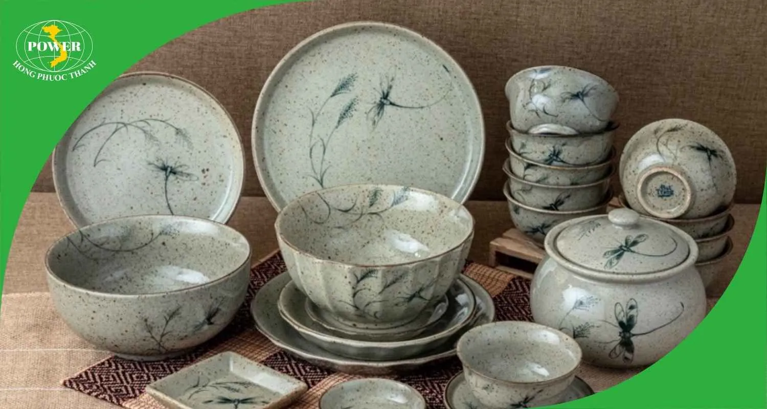 Bộ sứ men tiêu