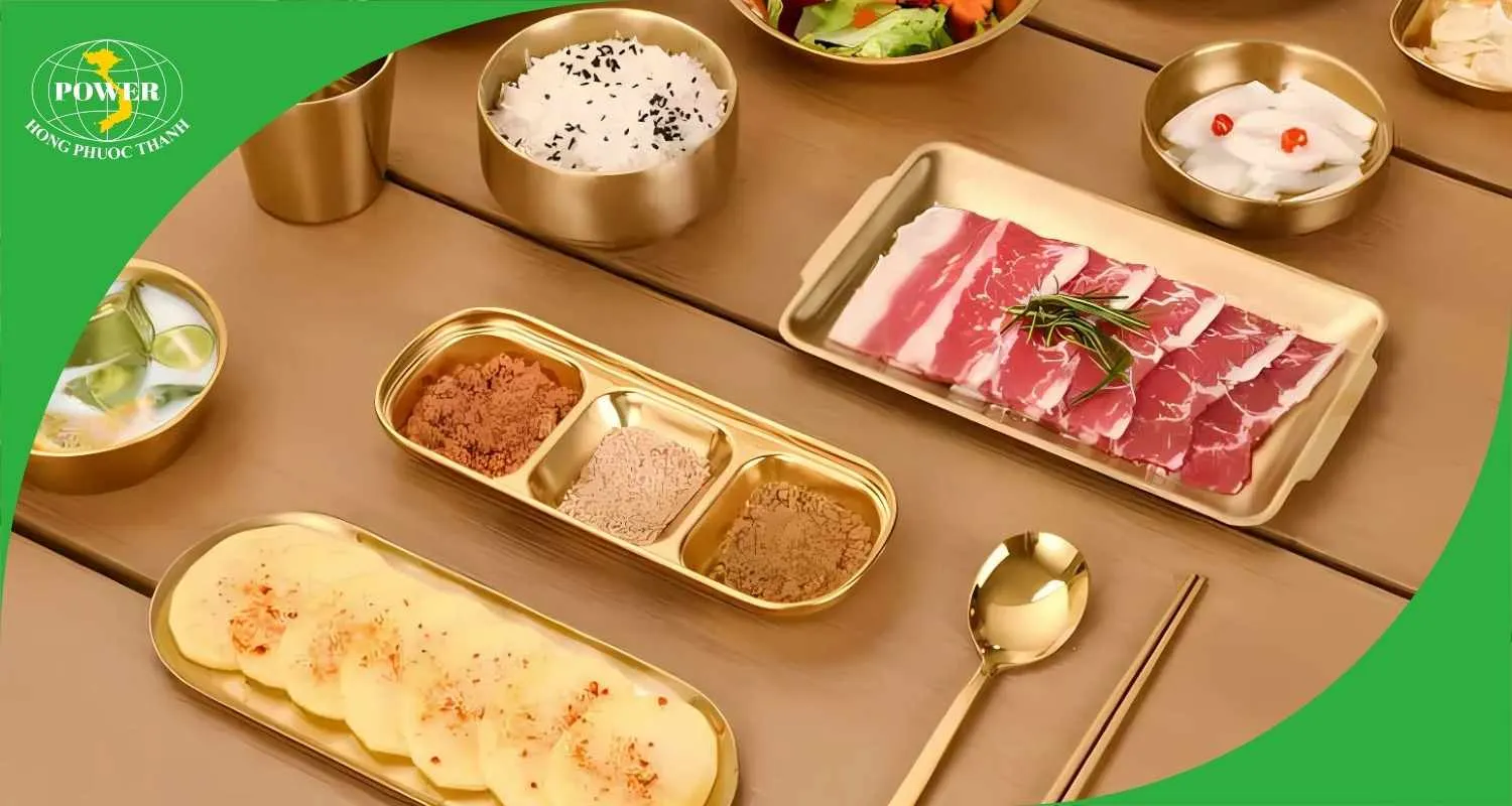 Bộ bát đĩa inox cao cấp