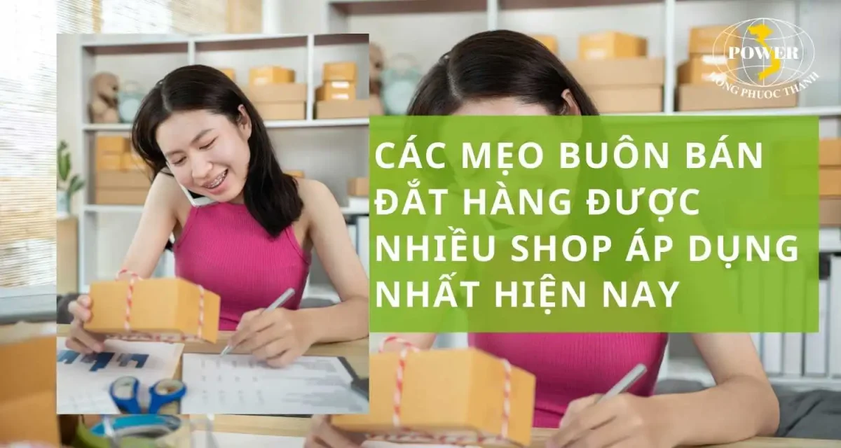 Cách xin vía buôn may bán đắt và mẹo buôn bán đắt khách được nhiều shop dùng