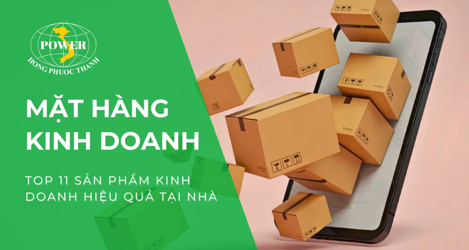 Top 11 mặt hàng kinh doanh siêu lợi nhuận tại nhà
