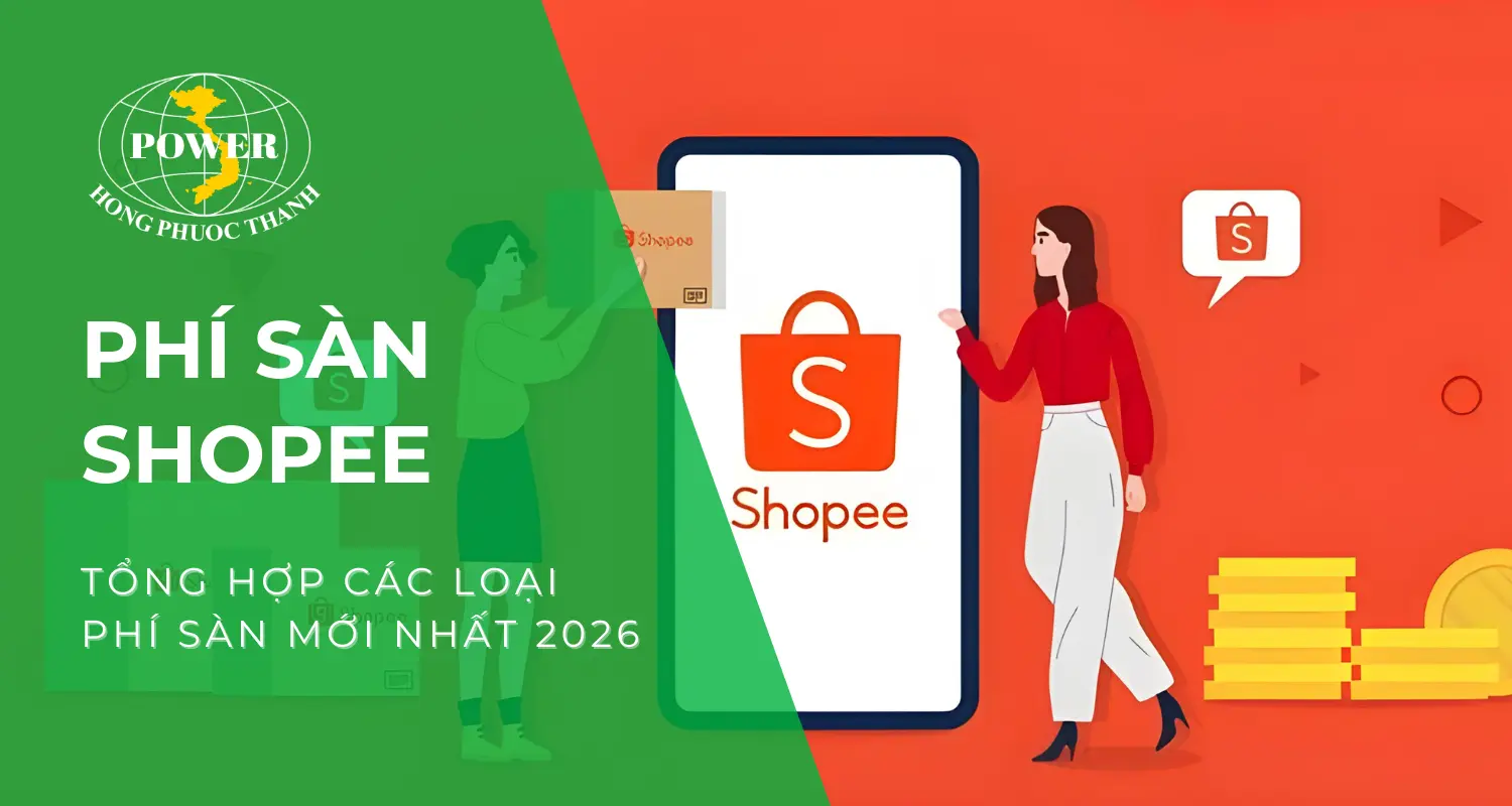 Cập nhật các loại phí sàn Shopee mới nhất 2026