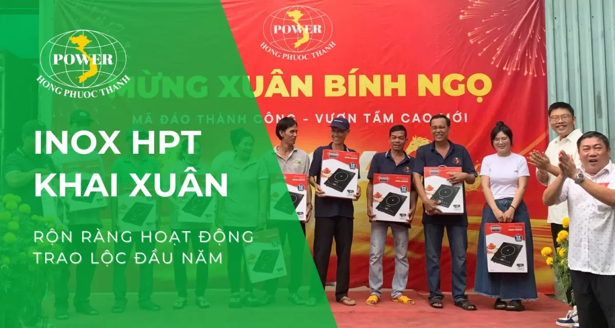 Inox Hồng Phước Thành khai xuân 2026: Rộn ràng hoạt động trao lộc đầu năm