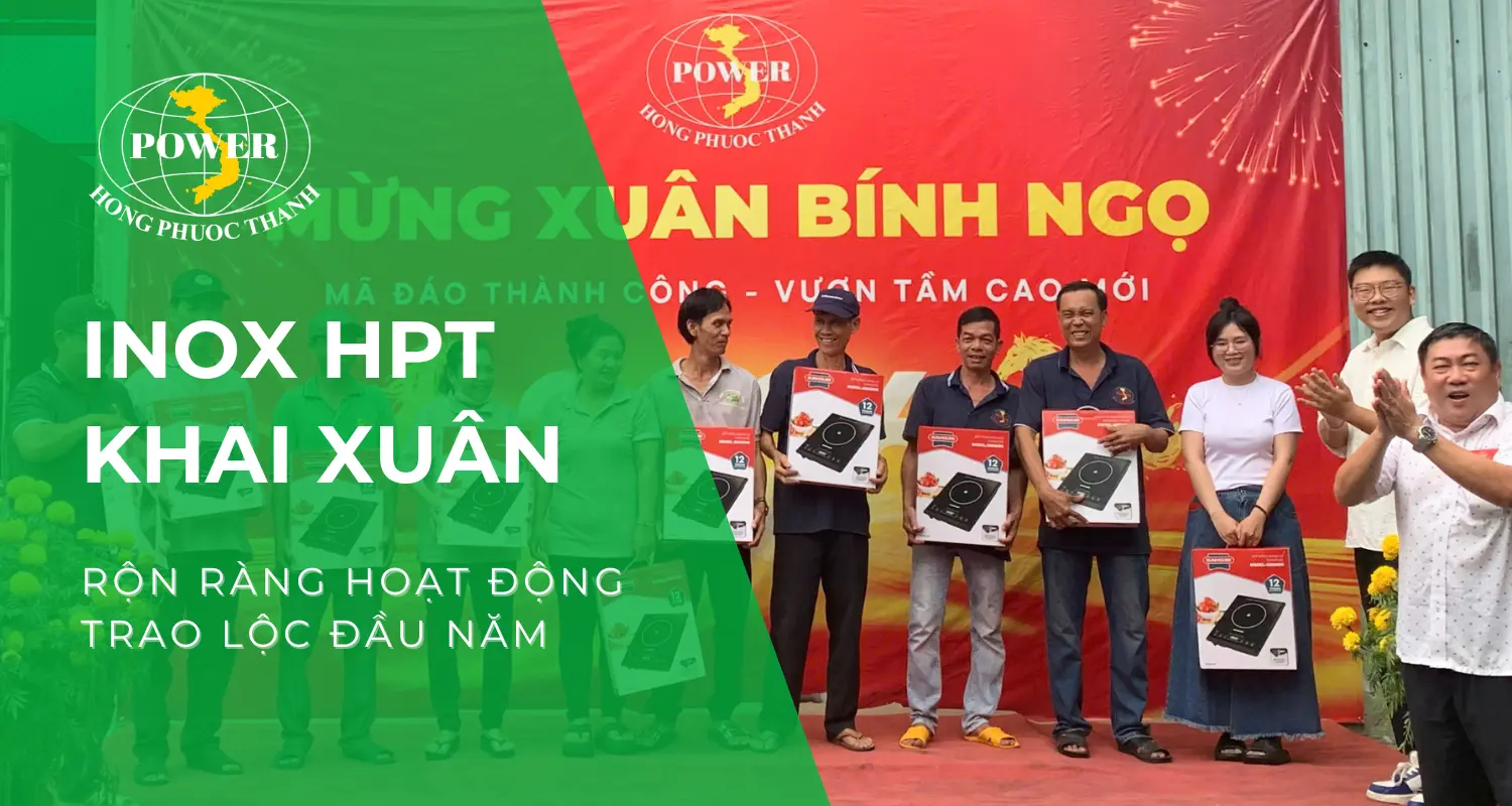 Inox Hồng Phước Thành khai xuân 2026: Rộn ràng hoạt động trao lộc đầu năm