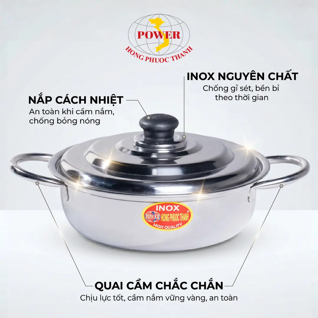nồi lẩu inox 430